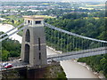 ST5673 : Clifton Suspension Bridge, East Tower by Alan Murray-Rust