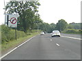 A556 nearing Linnards Lane