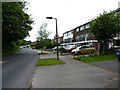 Along Peterbrook Road in Solihull Lodge