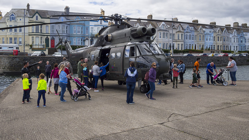 RAF Puma helicopter, Bangor © Rossographer :: Geograph Ireland