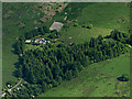 High Burnside Farm from the air