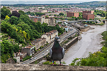 ST5672 : River Avon from Clifton Suspension Bridge by Ian Capper