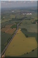 A14 to Thrapston, from Bythorne, via Coales Lodge: aerial 2017