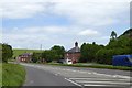 Houses by A4 at West Kennett