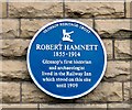 Blue plaque: Robert Hamnett