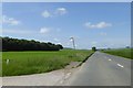 Bus stop serving Beckhampton Buildings by A361