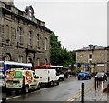 Colourful van in Pontypool town centre