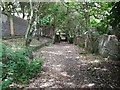 The Suffolk Coastal Path tunnels under Sizewell Hall