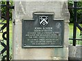 Commemorative plaque, Foster