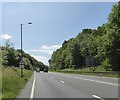 A36 in shallow cutting, Warminster bypass