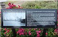 Information board in the Hermitage Riverside Memorial Garden