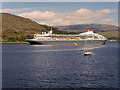 NN0973 : Cruise Ship at Fort William by David Dixon