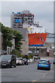 MV Forte from Burgh Road, Lerwick