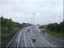 NS6865 : M8 Motorway, Easterhouse by JThomas