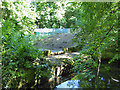 River Stour drainage arrangement above Ashen Road bridge