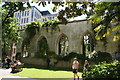 View of the wall in St. Dunstan