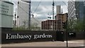 TQ2977 : Embassy Gardens development, Nine Elms by David Martin