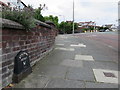 Wallasey Road and an Egremont Ferry milepost