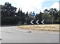 Roundabout on the A31, St Leonards