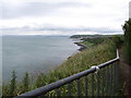 The coast south of Blackhead Lighthouse