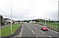 Approaching the Temple Roundabout from the North