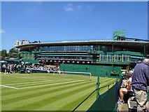 TQ2472 : Court 16 Wimbledon by Paul Gillett