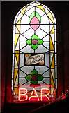 TQ3184 : Stained glass window, Union Chapel, Islington by Jim Osley