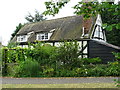 Timber framed house