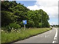 Sign for 2+ lane, A4174