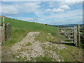 Gate on Sowerby Bridge FP34, Luddendenfoot