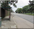 Highcroft bus stop and shelter, Newport Road, Rumney, Cardiff