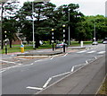 Zebra crossings, Newport Road, Rumney, Cardiff