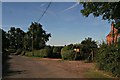 House and Farm entrance off Gaddesby Lane, Kirby Bellars