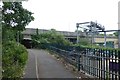 Passing under Barrow Road