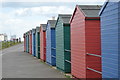 Beach huts, West Marina