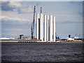 TA1228 : Wind Turbine Production at Alexandra Dock by David Dixon