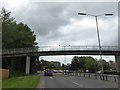 Footbridge over County Way, Trowbridge inner bypass