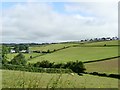 SC4587 : Farmland below Barony Hill by Graham Hogg