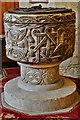 Stone, St. John the Baptist Church: The magnificent Norman font 2