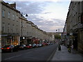 Park Street as dusk falls