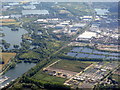 Sewage works at Rye Meads