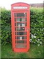 SU6896 : Red K6 Telephone Box at Pyrton by David Hillas