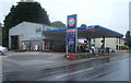 Service station on the A393, Lanner