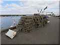 Crab pots at Amble