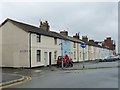 Colourwashed houses, Mount Street, Fleetwood