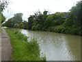 Canal passing factories, Hilperton