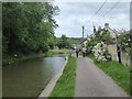 ST8059 : Kennet and Avon canal approaching Avoncliff by David Smith