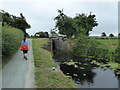 Walking the towpath of the Montgomeryshire Canal at Berriew Lock