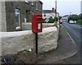 Elizabeth II postbox on Calais Road, St Erth Praze