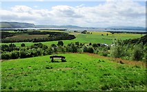 NO1601 : View from path to Bishop Hill, Lomond Hills by Bill Kasman